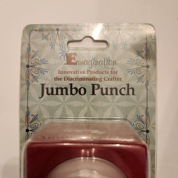 Flower Floral Jumbo Hole Punch Emagination paper Scrapbook Craft Shapes - Picture 2 of 7